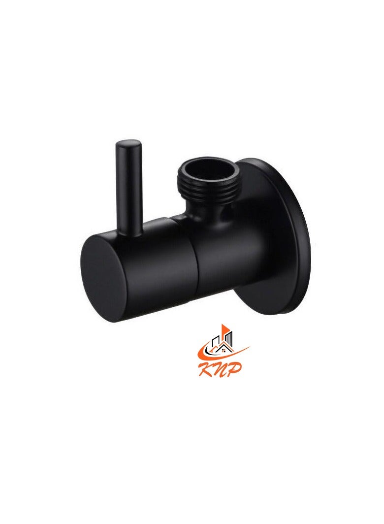KNP Angle Valve Matt Black  - Image 2