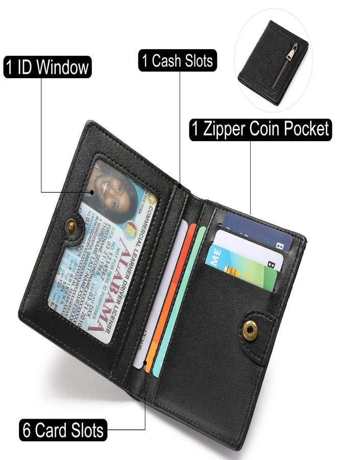 FALAN MULE Small Wallets Woman Slim RFID Blocking Mini Credit Card Holder - Image 2