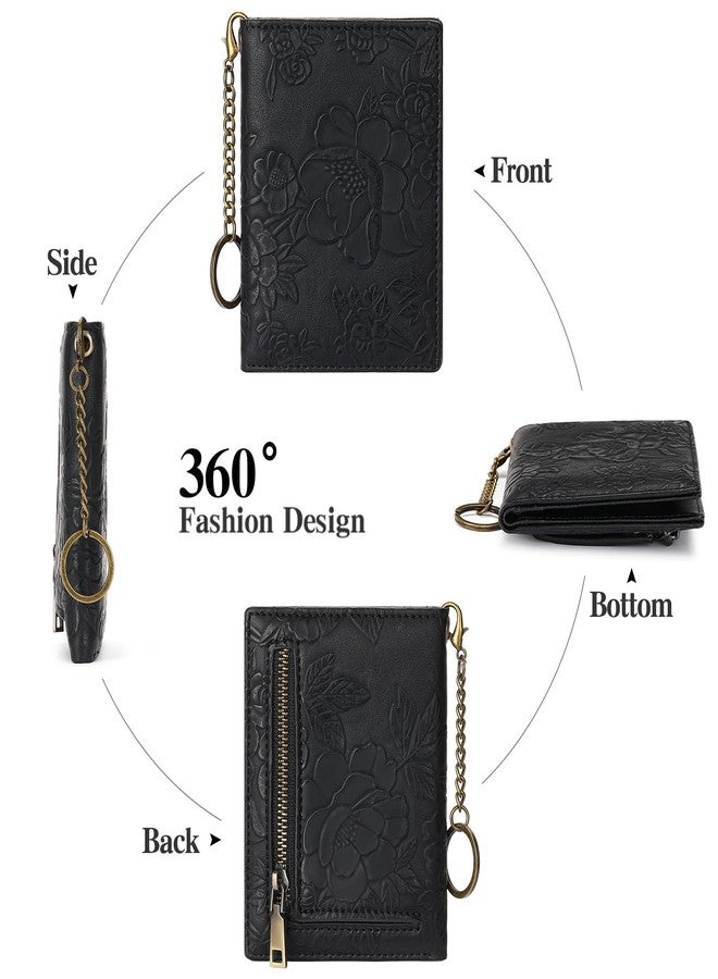 FALAN MULE Small Wallets Woman Slim RFID Blocking Mini Credit Card Holder - Image 4