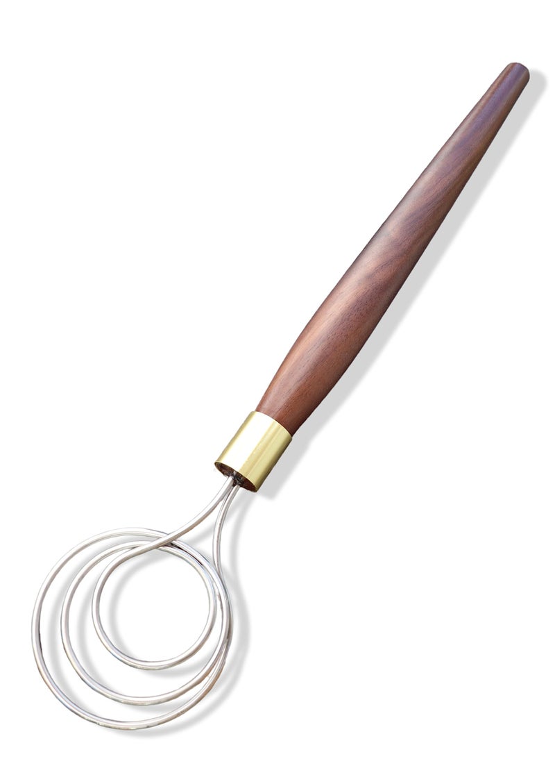 Zatoba Black Walnut Dough Whisk