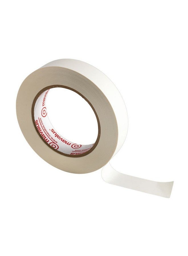 مافالوس شريط 1 بوصة × 45 ياردة أبيض (كبير) - Image 1