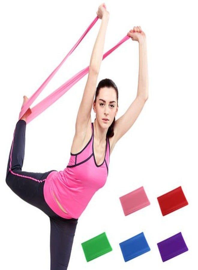 Inditradition Yoga Strap Resistance Band, Latex Rubber, 01 Pc - Image 1