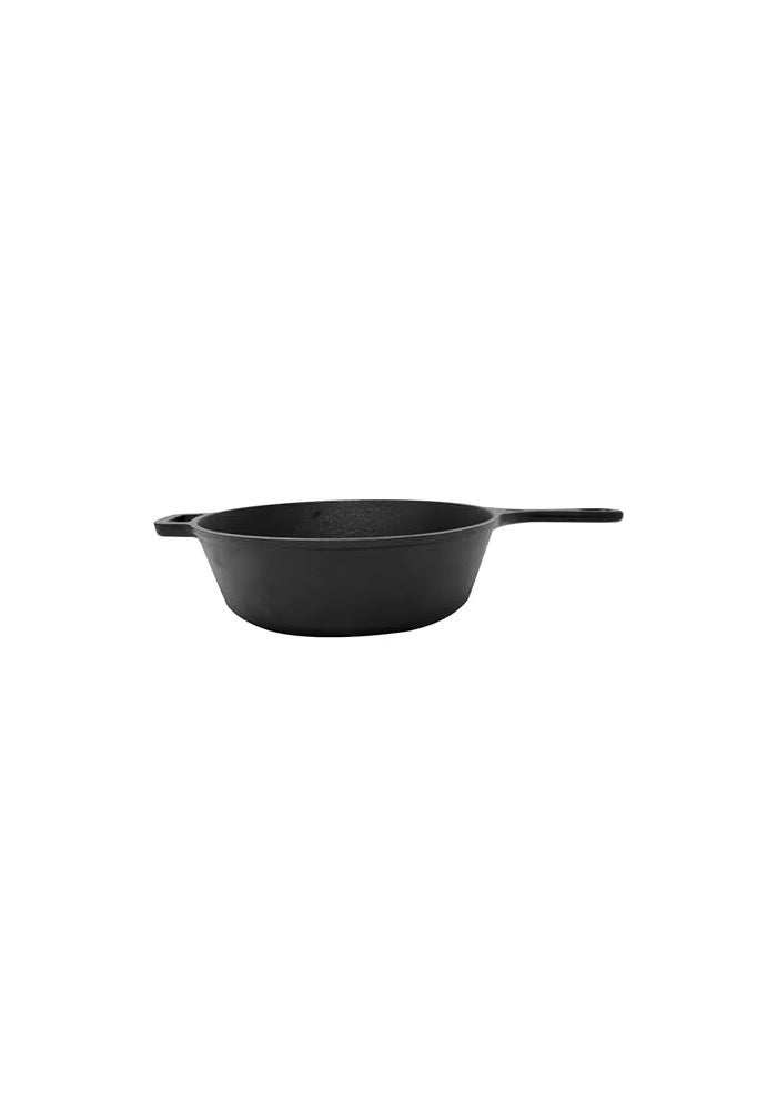 Westinghouse USA 3-Quart Pre-Seasoned Cast Iron Dutch Oven with 10.25-Inch Skillet Lid – Versatile 2-in-1 Cookware for Indoor & Outdoor Use - Image 3