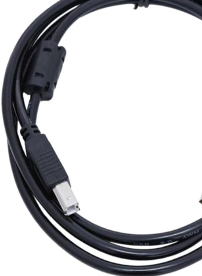 USB 2.0 Printer Cable Black - Image 2