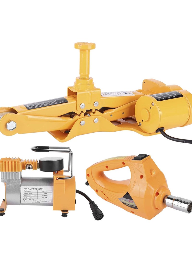 3 اكس ار جاك كهربائي ، مفتاح ربط وضاغط هواء مع علاجات أخرى - Image 1