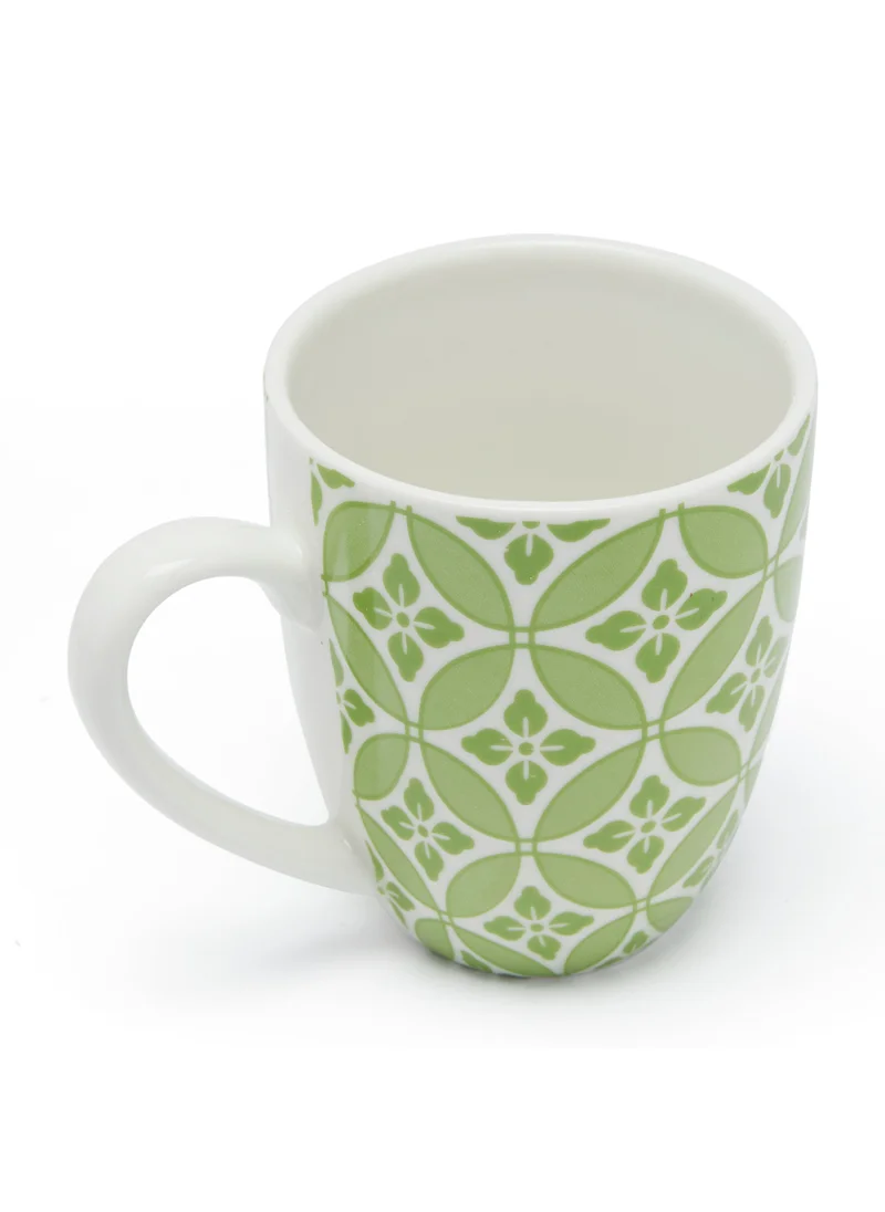 سيمبلي كيتشن Floral Mm Embossed Tile Ceramic Mug