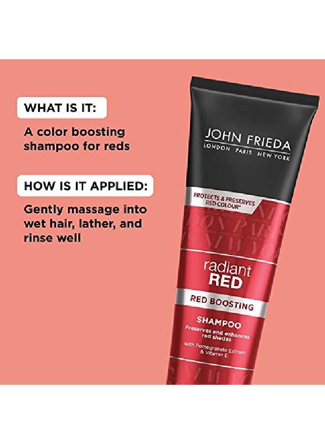John Frieda Radiant Red Colour Protecting Shampoo 8.45 Oz (Pack Of 2) - Image 5