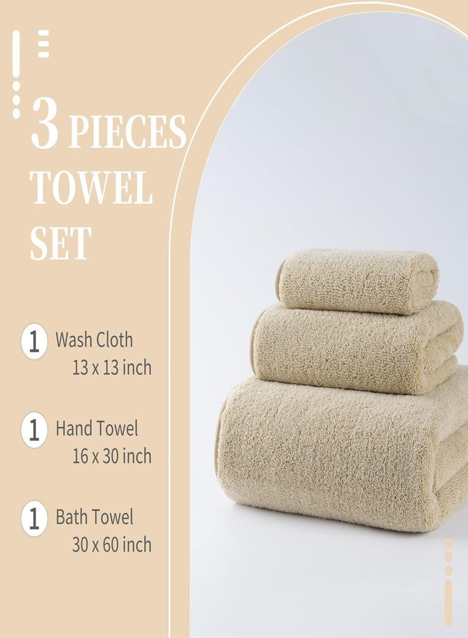 MICROFI New Microfiber Bath Towel Set, 3 Piece, Oversize, Quick Dry, Lint Free, Includes Body, Hand and Face Towels - Image 3