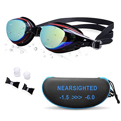 AIKOTOO Nearsighted Swim Goggles Anti-fog - Image 1