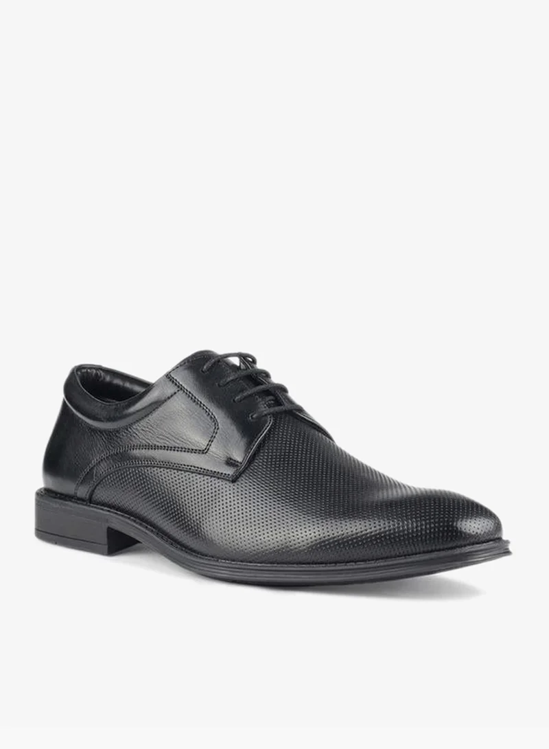 ال بي ال من شو اكسبرس Men Lace-Up Leather Derby Shoes
