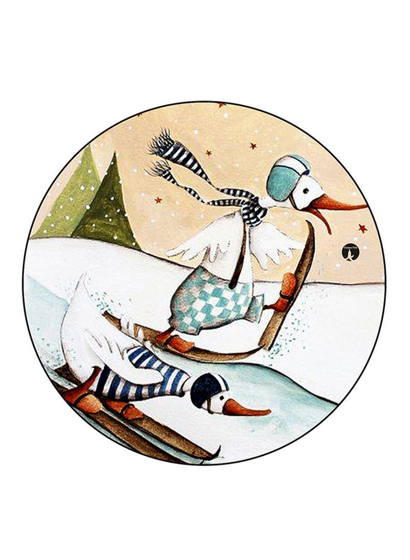 RKN Ducks Printed Mouse Pad Multicolour