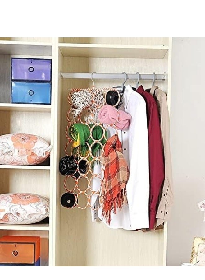 FALMER 28 Slots Scarf Organizer (Random Color) - Image 4