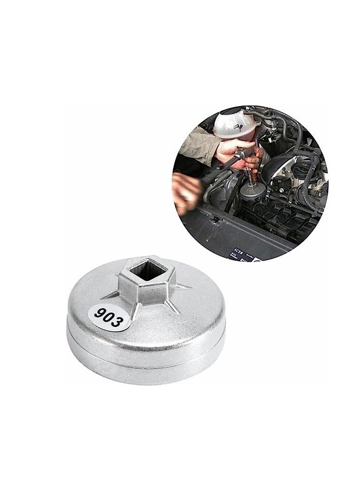 ABBASALI 74MM Cap Oil Filter Wrench Car Remover 14PT  - Image 2