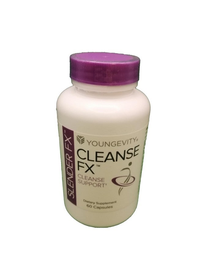 youngevity Youngevity Slender Fx™ Cleanse Fx™ - Super Colon Cleanse 15 Day - Natural Herb Blend - Flax Seed, Cape Aloe, Rhubarb Root, Triphala, Slippery Elm, Marshmallow Root - 60 Capsules - Image 1