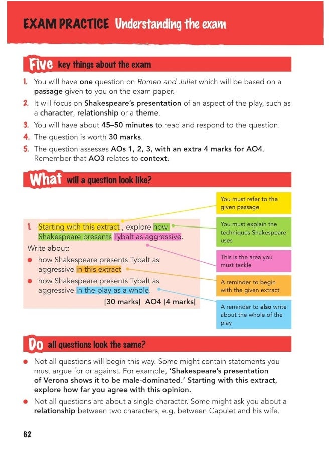 null - Pearson Education Limited Romeo And Juliet Rapid Revision: York Notes For Aqa GCSE (9-1) - Image 1