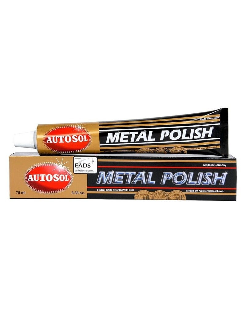 AUTOSOL Asl_Pol Metal Polish-75Gm(1001000),White - Image 1