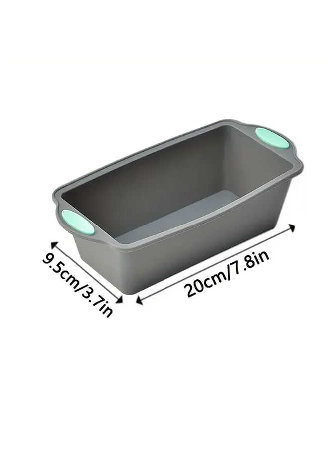 2Pcs Silicone Bread Pan Set Nonstick Oven Safe Dishwasher Safe Rectangle - Image 4