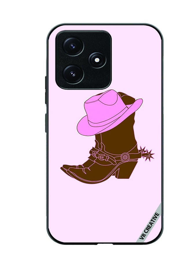 VR CREATIVE Protective Case Cover For Xiaomi Poco M6 Pro 5G Boots Design Multicolour - Image 1