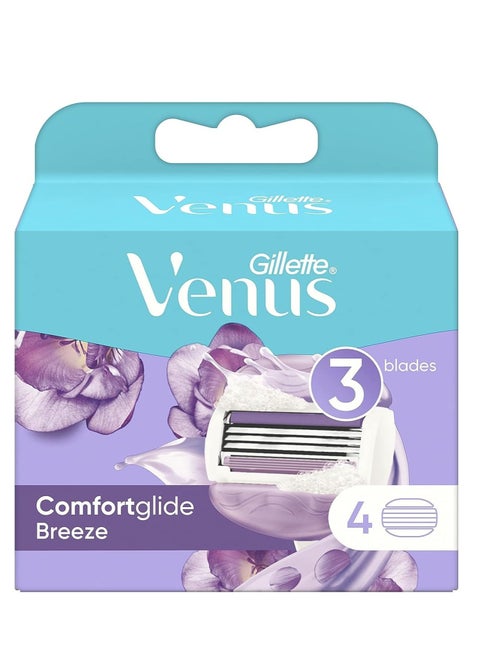 جيليت فينوس شفرات كومفورت جلايد بريز ×4