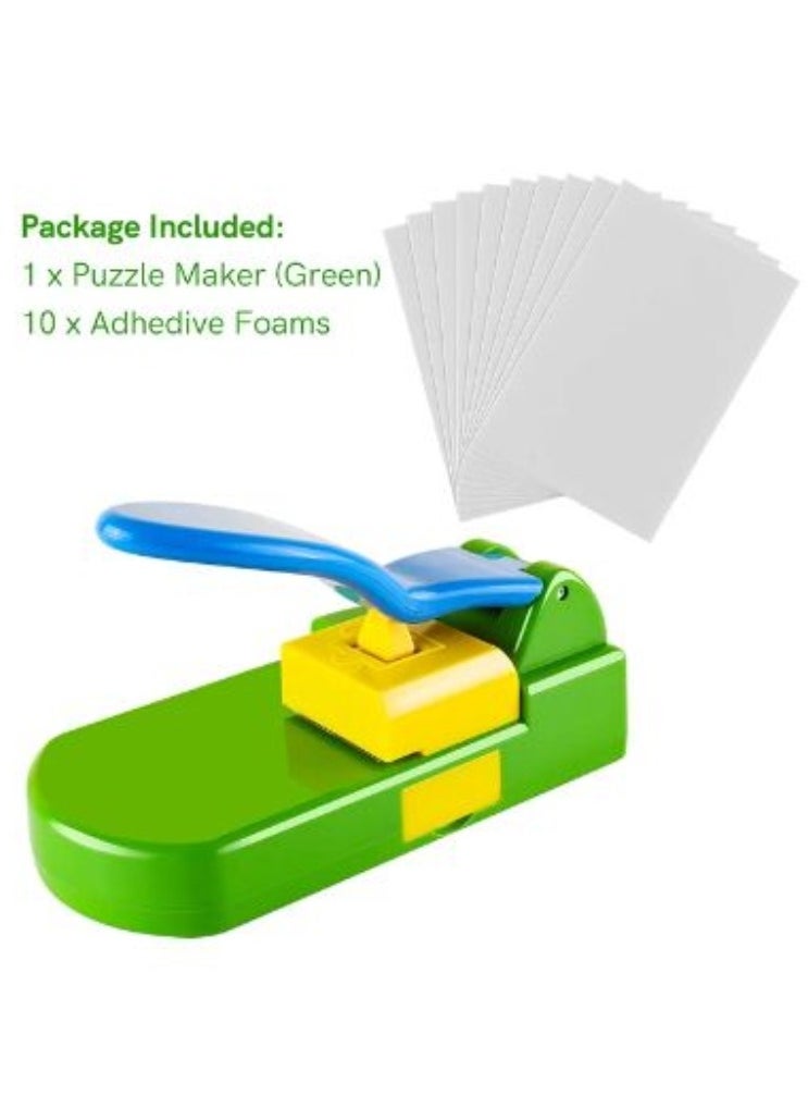 AROAQ - New Creative Puzzle Making Machine Embossing Flower Punch Educational Toys for Children DIY Handmade Materials - Image 1