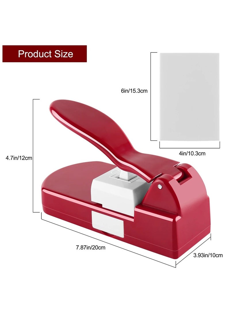 AROAQ - New Creative Puzzle Making Machine Embossing Flower Punch Educational Toys for Children DIY Handmade Materials - Image 1