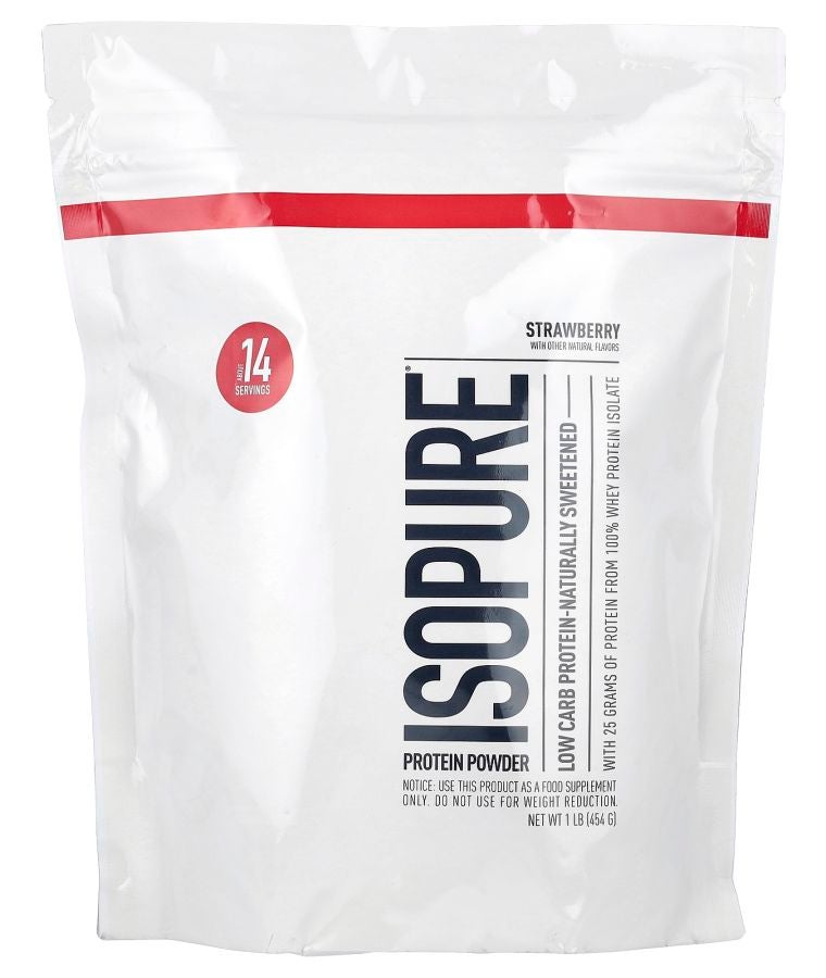 Isopure Low Carb Protein Powder Strawberry 1 lb (454 g)
