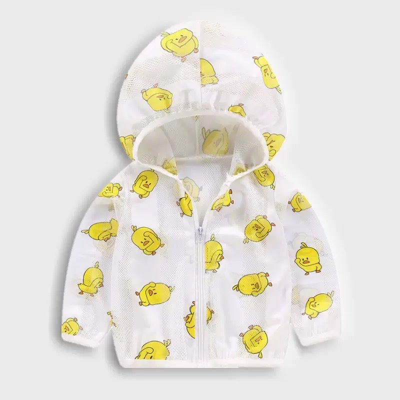 Summer Children'S Sunscreen Clothing Lightweight Breathable Boys' Baby Skin Clothing Air-Conditioning Shirt Outdoor Beach Long-Sleeved Jacket - Image 3