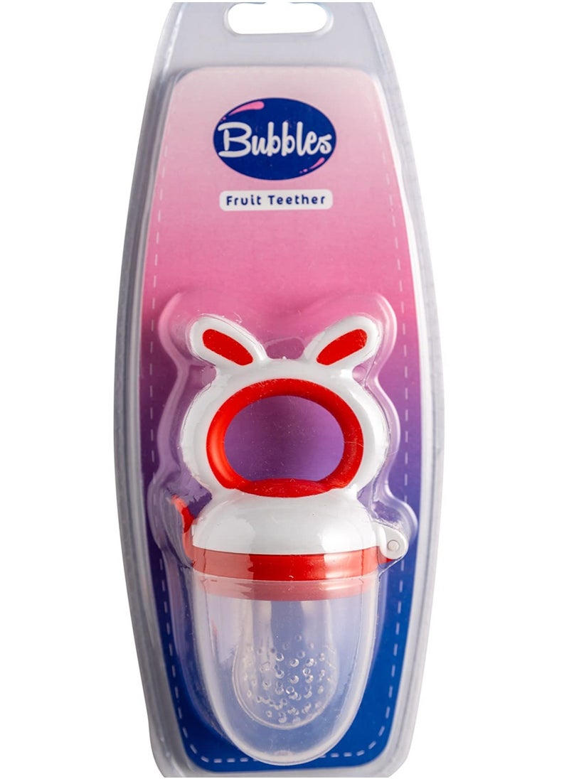Bubbles Bubbles Fruit Teether Multi-Colors  - Image 1