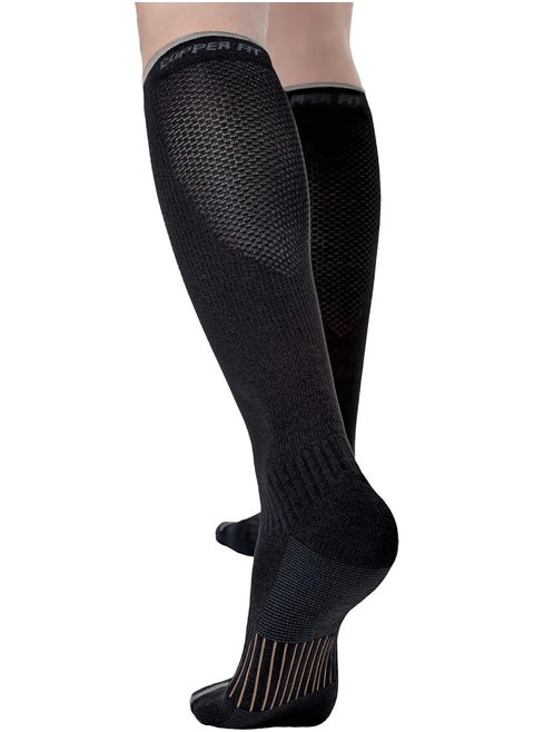 Copper Fit Unisex 2.0 Easy-On and Easy-Off Knee High Compression Socks Running Socks