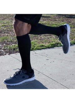 Copper Fit Copper Fit Unisex 2.0 Easy-On and Easy-Off Knee High Compression Socks Running Socks  - Image 5