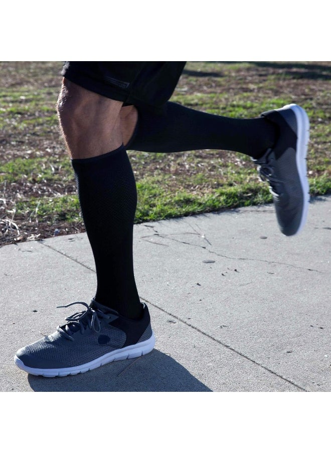 Copper Fit - Copper Fit Unisex 2.0 Easy-On and Easy-Off Knee High Compression Socks Running Socks - Image 1