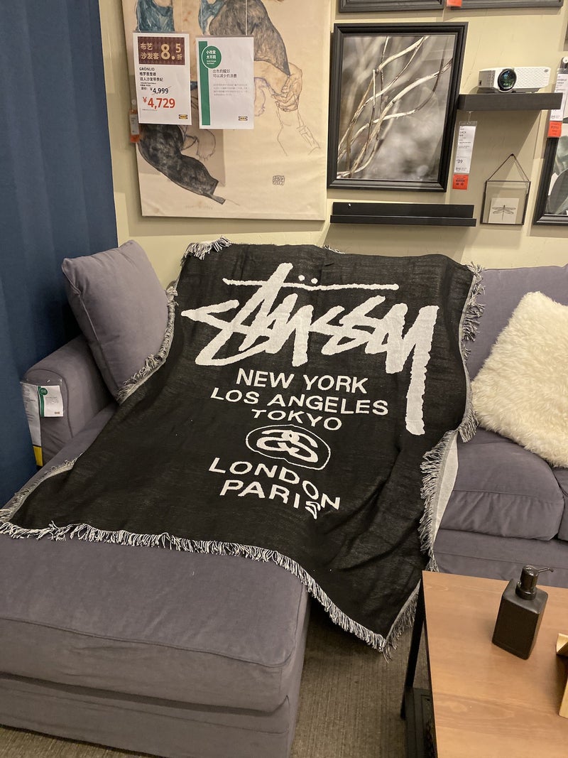 Trendy West Coast Billiard Blanket Trendy Blanket Shawn Yue Studio Workwear Poster Tapestry(Stutsy., 130*160cm) - Image 1
