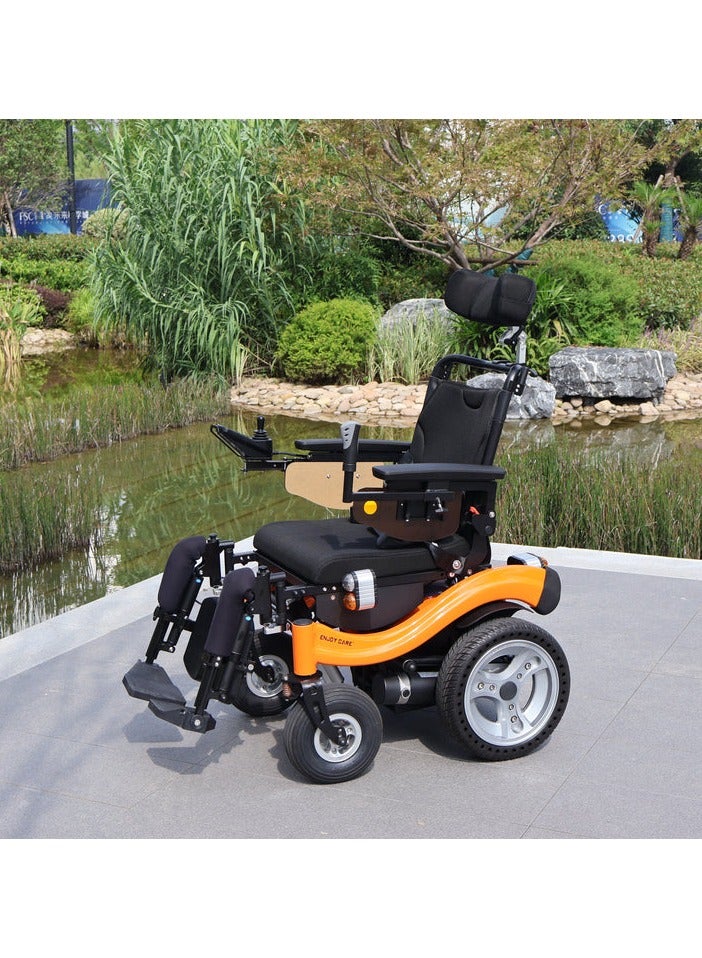 مرقمة EPW65S: كرسي متحرك كهربائي متعدد الوظائف قابل للتعديل مع قدرة تحمل وزن 180 كجم - Image 5