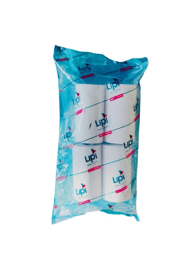 LIPI لفة ورق حراري من ليبي 79 مم × 30 م 70 جم/م² 13 مم قلب (عبوة من 4) - Image 1