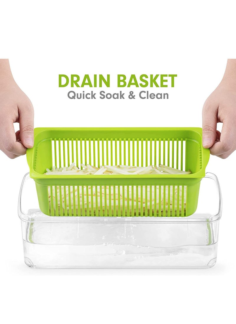 Vegetable Chopper, 13 in 1 Kitchen Food Onion Vegetable Chopper Slicer Dicer Cutter with 8 Blades, Egg slicer,Storage Container for Tomato Potato Carrot SaladVegetable Chopper, 13 in 1 Kitchen Food Onion Vegetable Chopper Slicer Dicer Cutter with 8 Blades, Egg slicer,Storage Container for Tomato Potato Carrot Salad