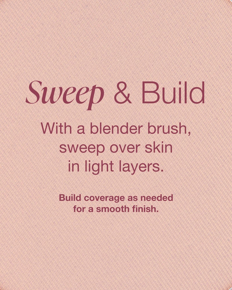 Mineral Fusion Pressed Powder Foundation - Matte Finish Face Powder for Fair-Medium Skin with Pink/Red Undertones - Age Defying Natural Makeup - Talc Free, Vegan, Hypoallergenic (Cool 2) - Image 5