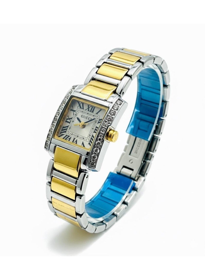 GUCCI watch gucci for women gold & silver