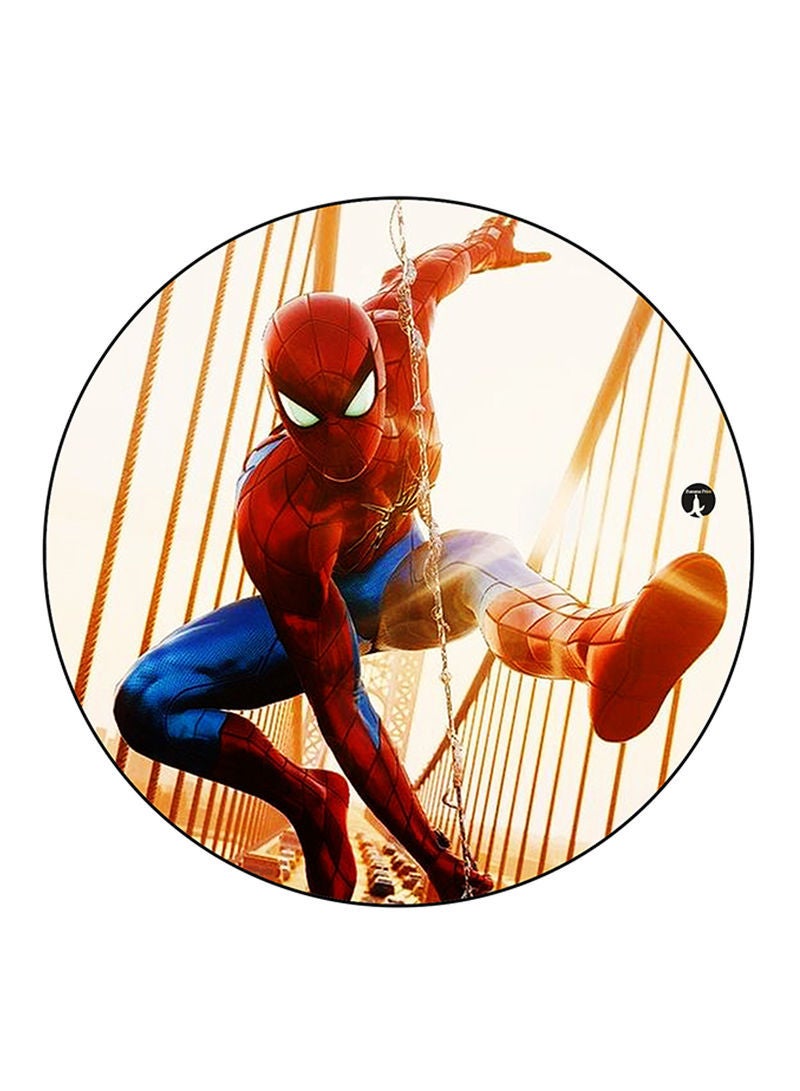 Spiderman Printed Mouse Pad Multicolour