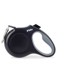 fida Retractable Dog Leash (JFA Series) Black XS  - Image 1