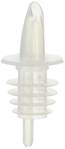 Winco Free Flow Pourers, Clear - 12 Pieces, Medium - Image 5