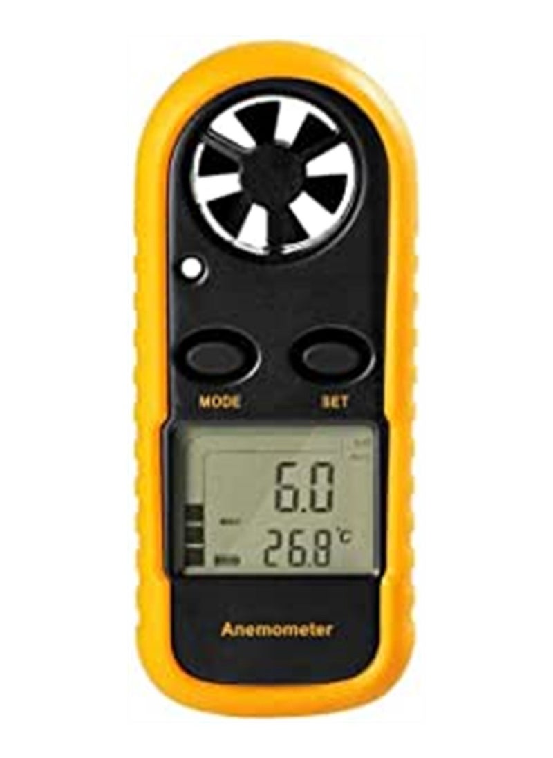 Y&D - Handheld Wind Meter Small Digital Pocket Airflow Speed Tester Measuring Instrument Temperature Test - Image 1