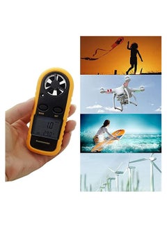 Y&D Handheld Wind Meter Small Digital Pocket Airflow Speed Tester Measuring Instrument Temperature Test  - Image 2