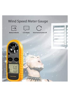Y&D Handheld Wind Meter Small Digital Pocket Airflow Speed Tester Measuring Instrument Temperature Test  - Image 4