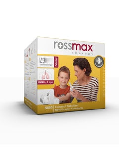 Rossmax NA100 Nebulizer | Innovative VA Technology | Ultra-Quiet Operation | Effective Aerosol Therapy for Adults and Children | MMAD ≤ 2.2 microns  - Image 1