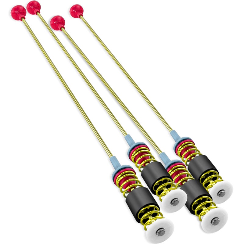 Vypart Upgraded DC97-16350U DC97-16350T Washer Suspension Rods for SAMSUNG WA50R5200AW/US, WA50R5400AV/US WA50R5400AW/US WA45T3200AW/A4 WA45H7000AW/A2 and WA45N3050AW/A4 Washing Machineï¼ˆ4pcsï¼‰ - Image 1