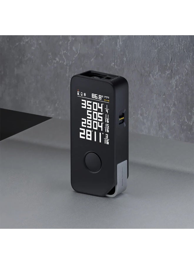 هوتو جهاز قياس ليزر برو، 50 مترًا (164 قدمًا) بعيد المدى، مقياس ليزر رقمي، 5 أوضاع قياس، دقة عالية 2 مم، تصميم جيب خفيف الوزن، سهل القراءة، شاشة ملونة، أعمال يدوية واحترافية - Image 2