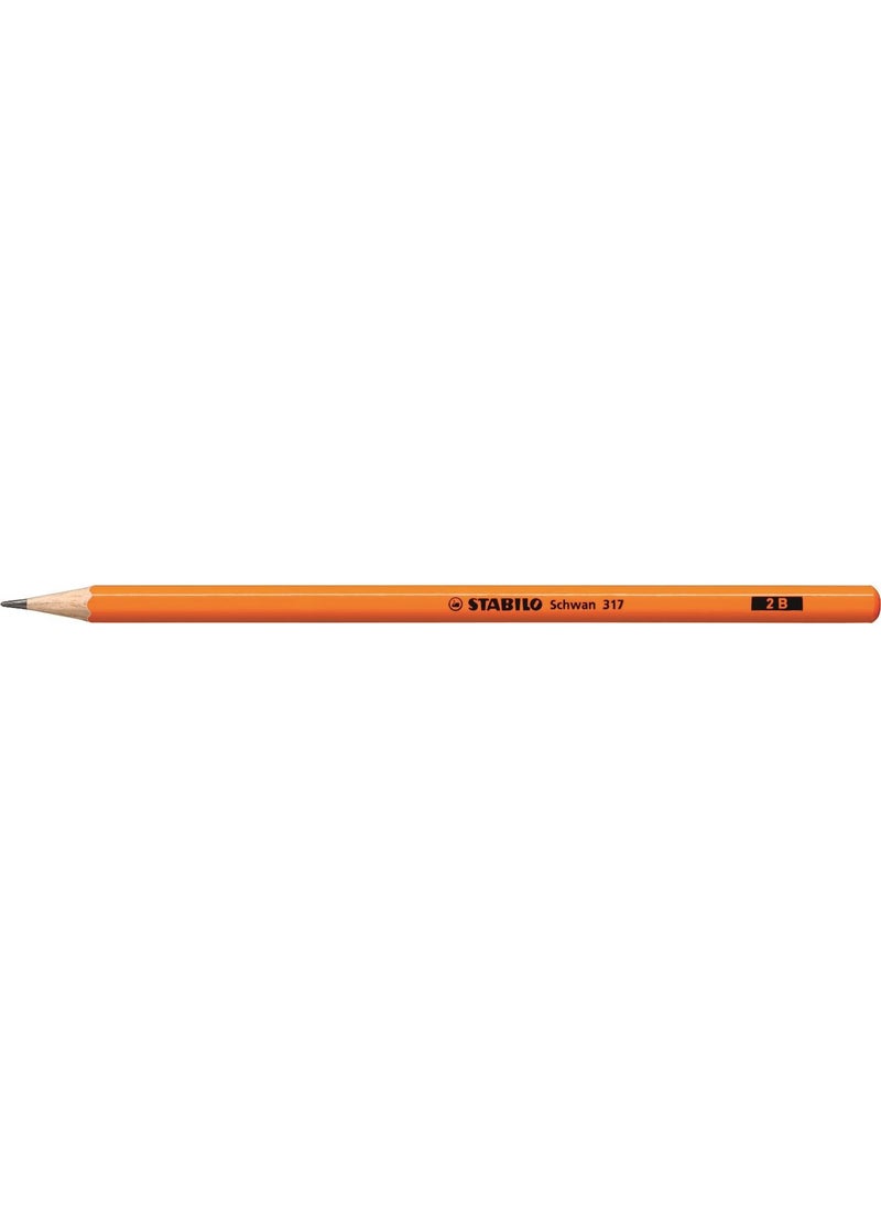 STABILO Neon Coral Pencil - Orange Pack of 12 