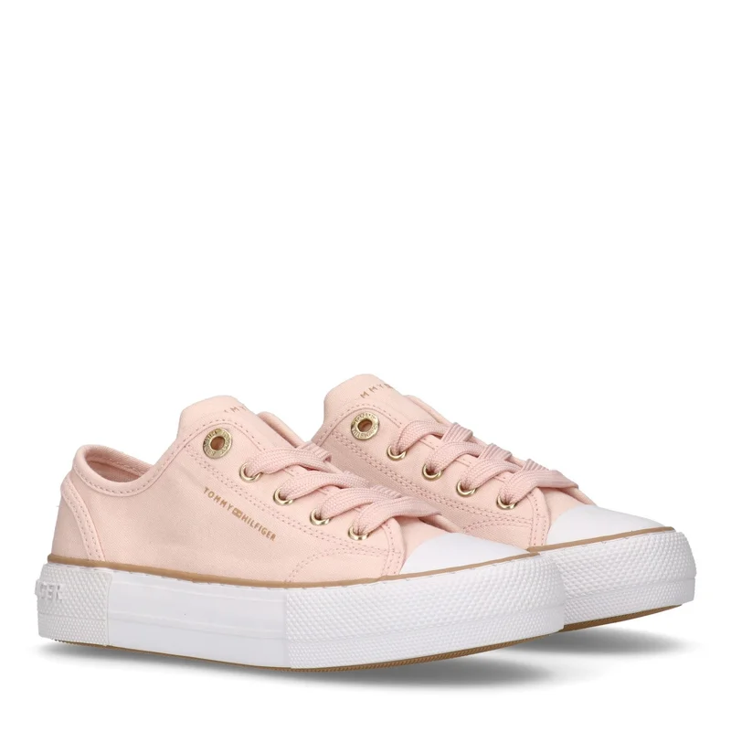 TOMMY HILFIGER Kids Lace Up Low Top Sneakers