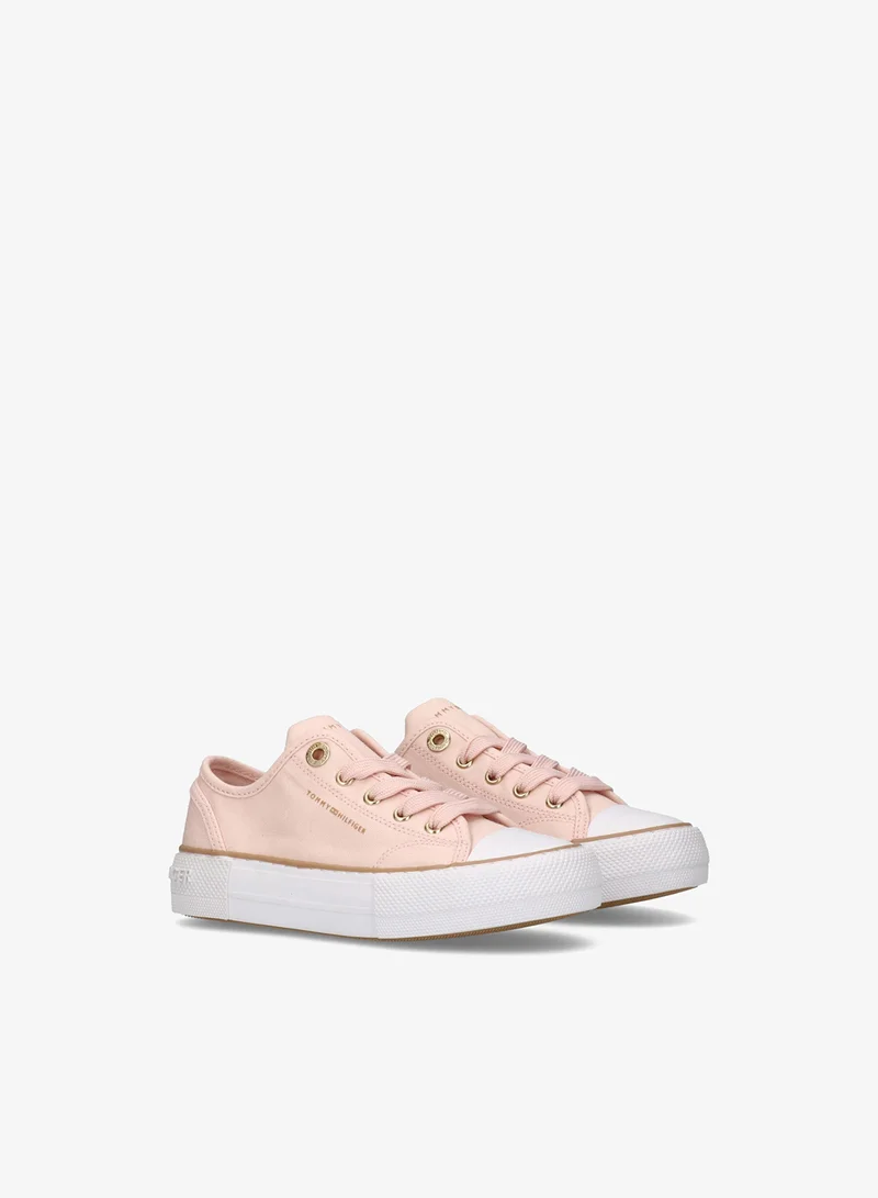 TOMMY HILFIGER Kids Lace Up Low Top Sneakers