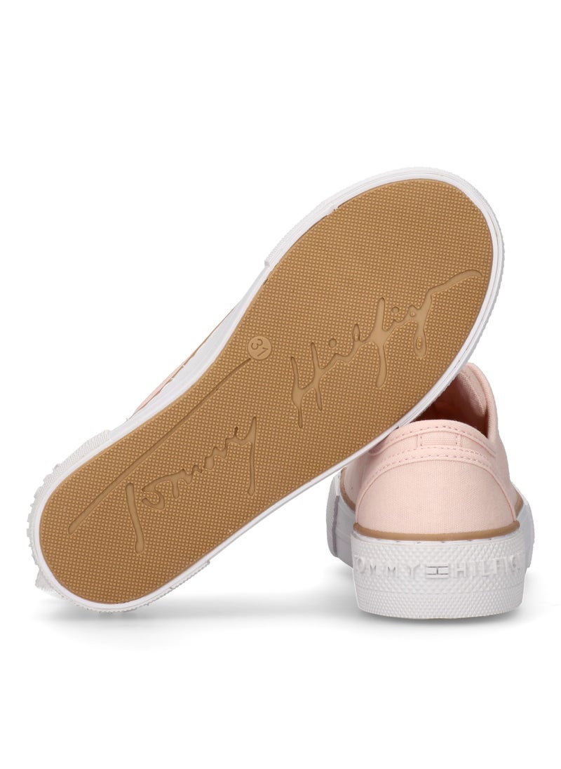 TOMMY HILFIGER Kids Lace Up Low Top Sneakers  - Image 5